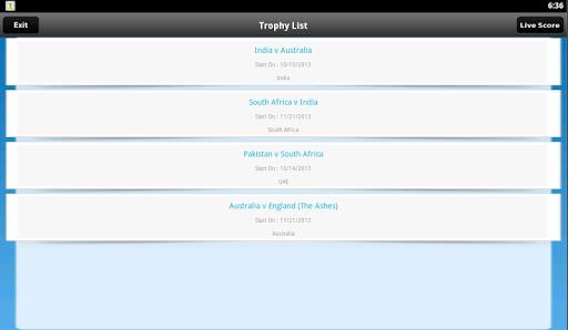 Live Cricket Scores & Schedule screenshot 11