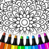 Mandala coloring book adultsicon