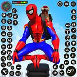 Flying Superhero: Spider Games icon