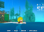 Học cách sống sót dưới lòng biển trong trò chơi sandbox Raft Survival: Nước biển dâng cao