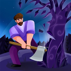 Idle Lumberjack 3D icon