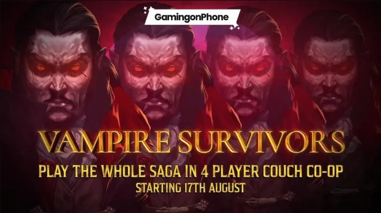 Vampire Survivors introduces a local co-op mode and announces its launch on Nintendo Switch