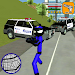 US Police Stickman Rope Heroicon