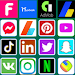 All Social Media Apps In Oneicon