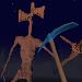 Siren Head Pixel - Horror Survicon