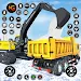 Snow Excavator Dump Truck Game icon