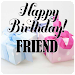 Joyful Birthday, Dear Friendicon