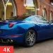 Blue Ferrari Wallpaper APK