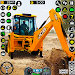 jcb máy xúc 3d sự thi công icon