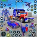 Police Truck Robot Game – Dinoicon