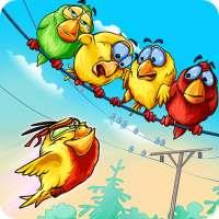 Birds On A Wire: Match 3 APK