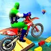 Bike Games Stunts: Spider Hero icon