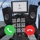 tv titan man Fake Call APK