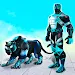 Flying Panther Robot Hero Game icon