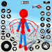 Flying Spider Rope Hero Games icon