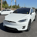 Electric Tesla Model X Driver icon