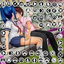 Anime High School Girl Life 24 icon