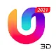 U Launcher 3D:3d themes APK