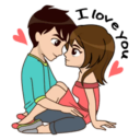 Love Story Stickers - WAStickerApps icon