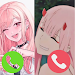 Waifu Fake Call:Anime Lovers icon