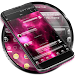 SMS Messages GlassNebula Theme icon