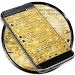 SMS Messages GlitterGold Glass icon