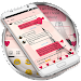 SMS Messages Paris Pink Theme icon