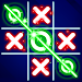 Tic Tac Toe Glow - Xs and Os icon