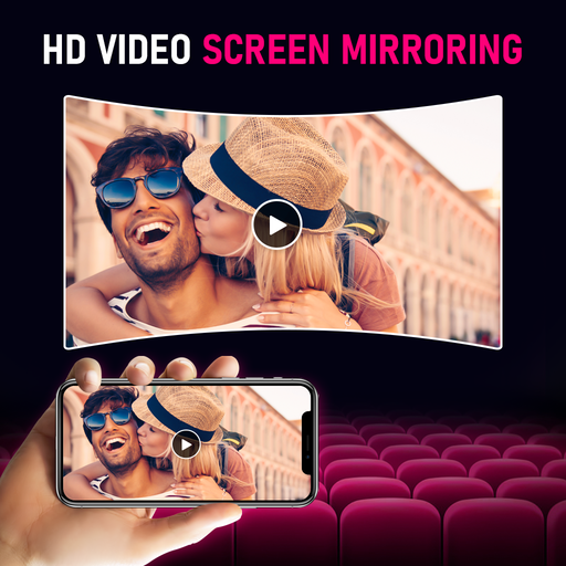 Phản chiếu màn hình video HD icon