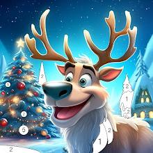 Christmas Color by Number Game APK