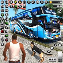 Luxury Coach Bus Driving Game icon