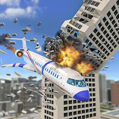 Plane Flight - Crash Simulator icon