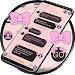 SMS Theme Ribbon Pink messagesicon