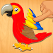 Puzzle animals for kids icon