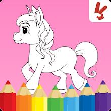 Unicorn Kids Coloring Bookicon