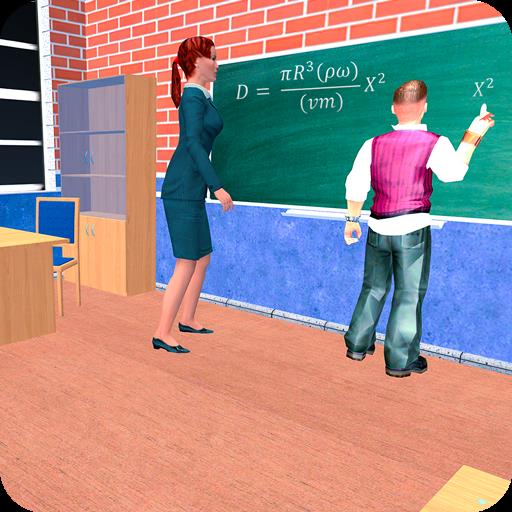 Virtual High School Teacher 3Dicon