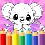 Animal coloring pages icon