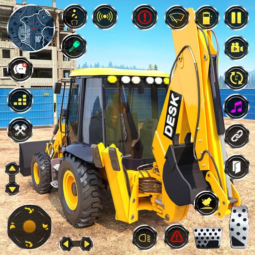 City Construction JCB Game 3D icon