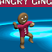 Angry gingerbread run icon