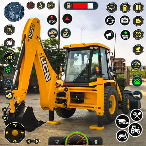 JCB Construction Excavator Simicon