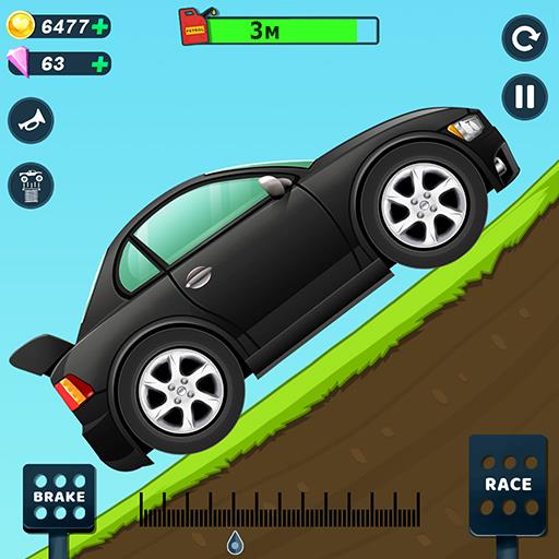 Hill Racing Car Game For Boys icon