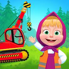 Masha and the Bear truck games APK