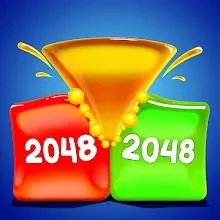 Jelly Cubes 2048: Puzzle Gameicon