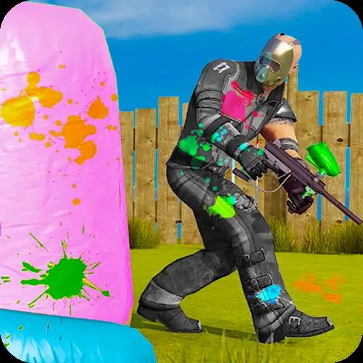 Paintball Shooting Game:3D War icon
