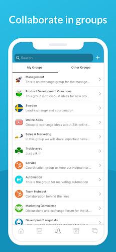 Ziik - The Social Intranet screenshot 5