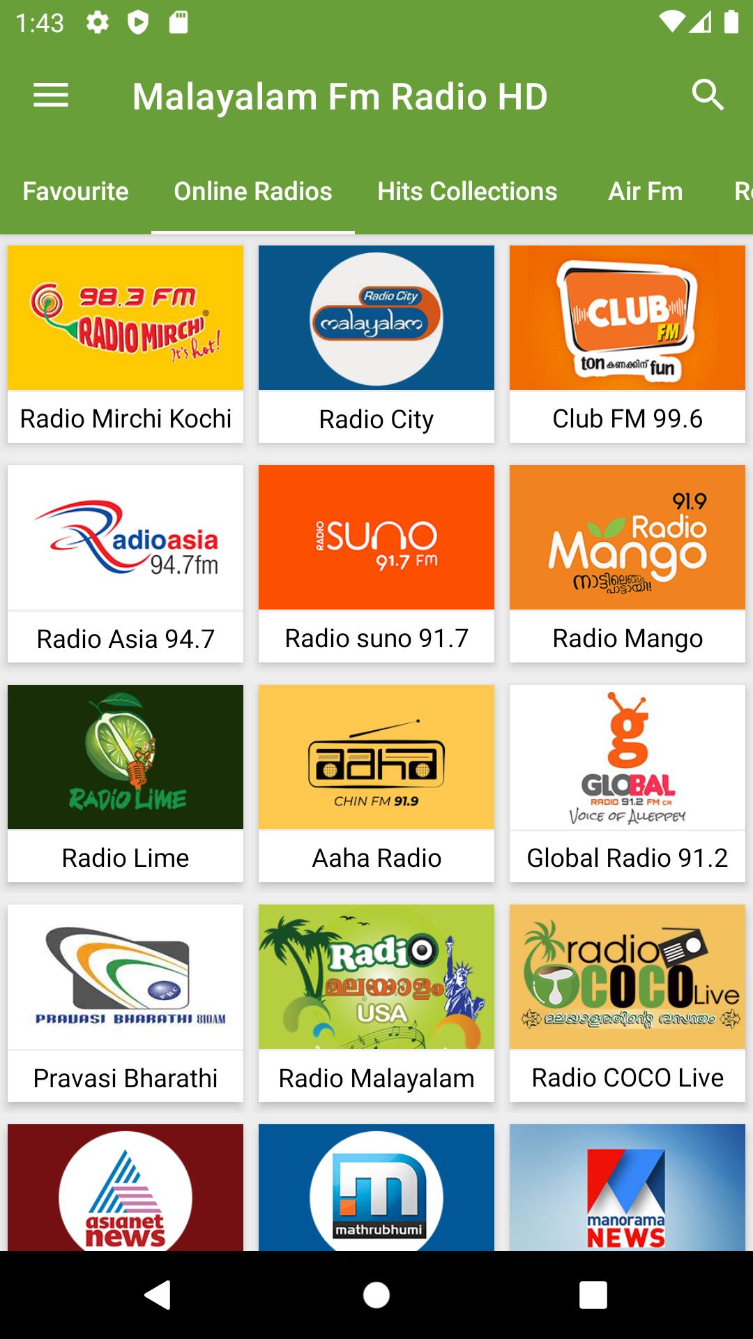 Malayalam Fm Radio HD Songs screenshot 1