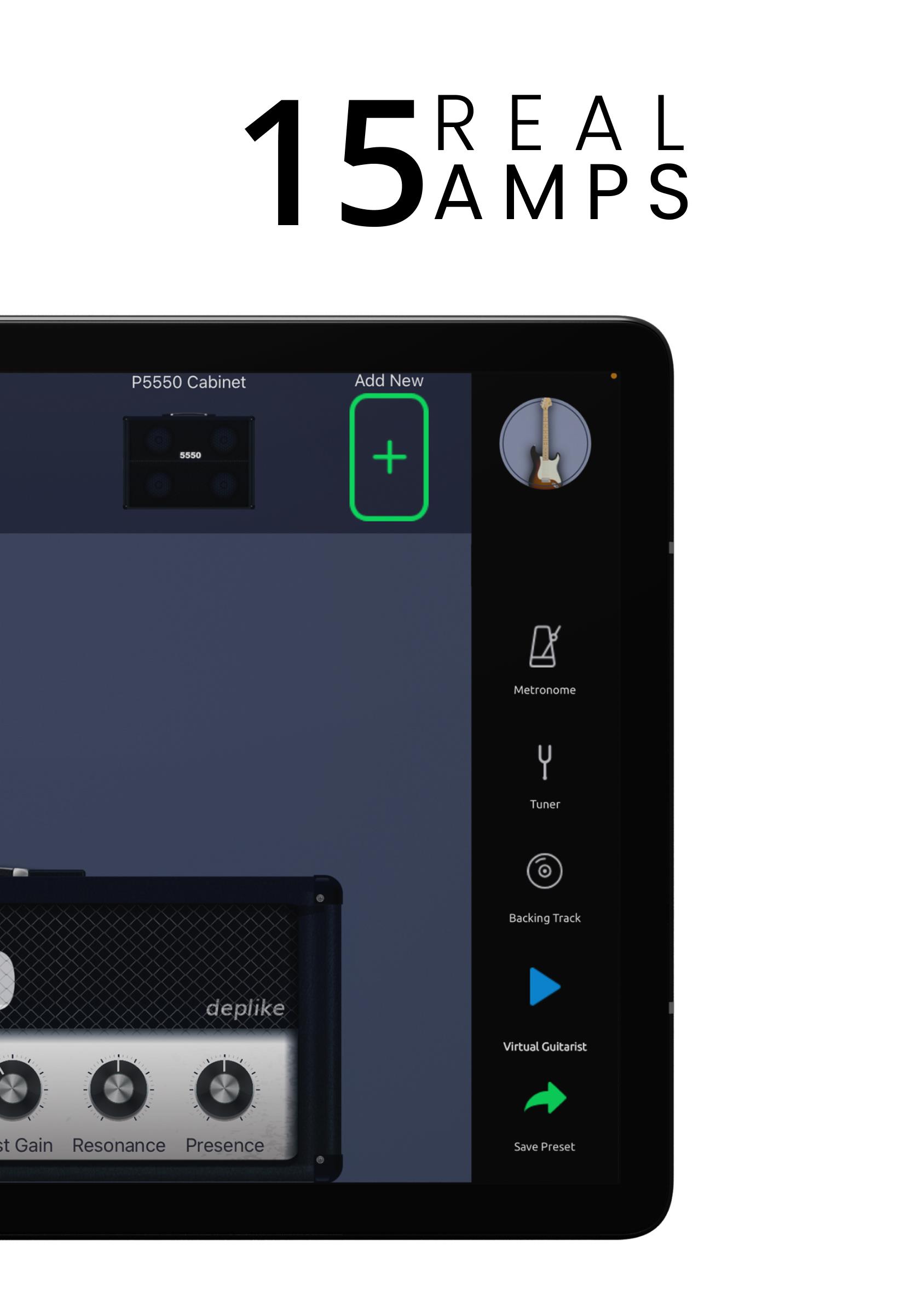 Guitar Effects, Amp - Deplike screenshot 12