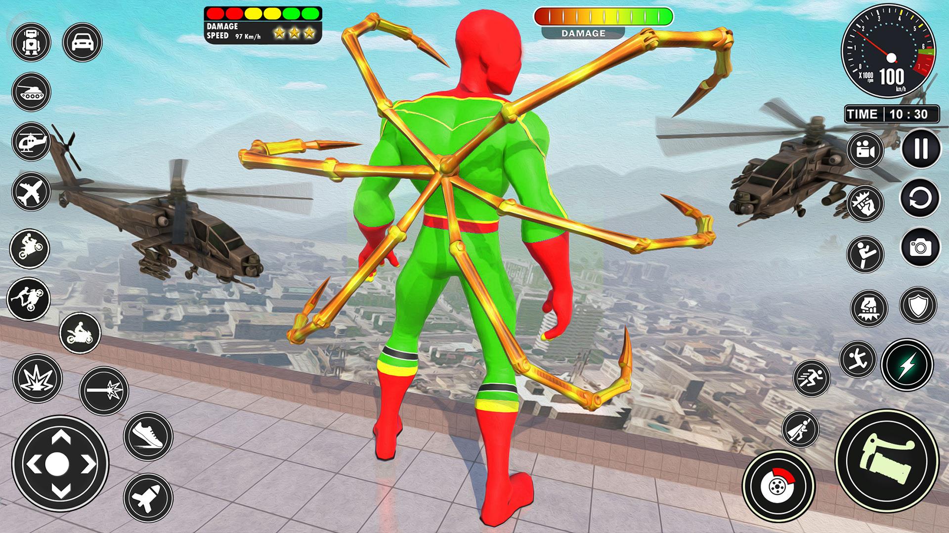 Rope Superhero Games Rope Hero screenshot 23