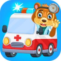 Doctor bear icon