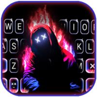 Neon Fire Maskman Themes icon